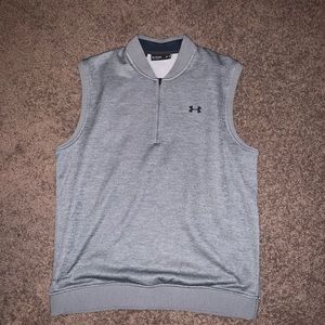 XL under armor quarter zip vest